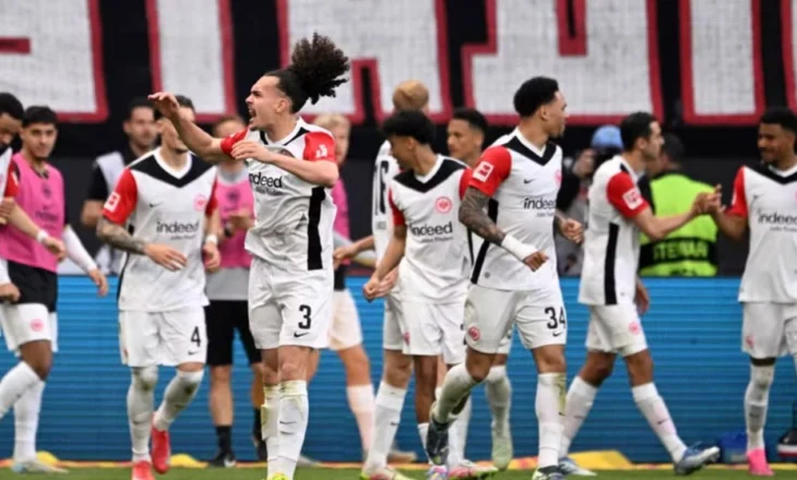 Eintracht Frankfurt mund rivalin direkt Leipzig dhe thuajse siguron Champions, Monaco bën hap fals