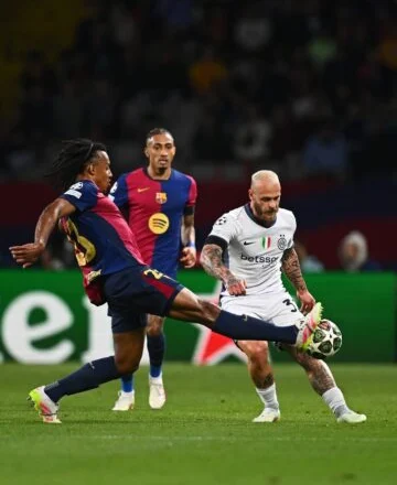 Interi reziston në Spanjë ndaj Barcelonës, barazim në gjysmëfinalen e parë të Champions
