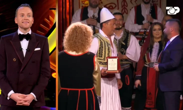 Laerti shpallet “Qytetar Nderi” i Kolonjës! Kryebashkiaku Erion Isai i dorëzon titullin