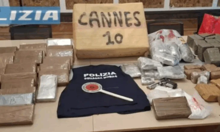 Sekuestrohet drogë me vlerë 7 milionë euro, “kokat” e bandës një shqiptar dhe një italian