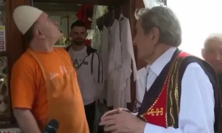VIDEO/ Berisha flet për tavanin e taksave, tregtari shikon tavanin e biznesit: Ça tavani?