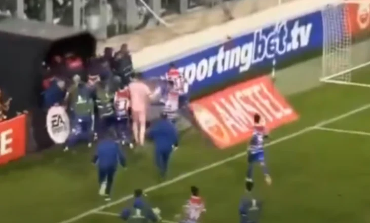 VIDEO/ Skena e Beogradit Serbi-Shqipëri përsëritet në Copa Libertadores, ekipi i Brazilit e pëson si Shqipëria
