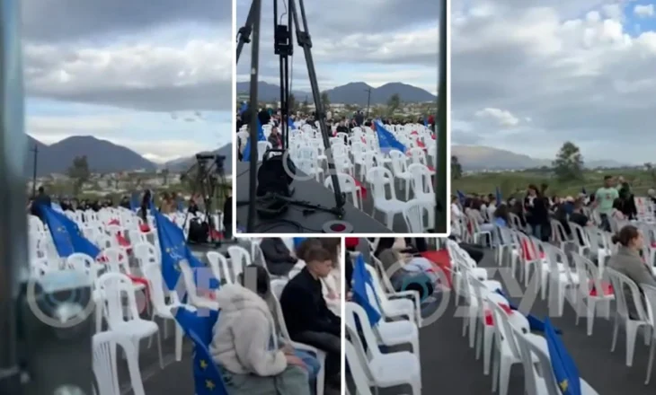 VIDEOLAJM/ Shqiptarët braktisin Ramën çdo ditë e më shumë, karriget bosh në takimin e Kamzës