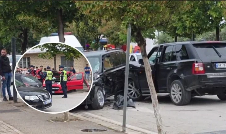 4 mjete përfshihen në aksident, dy të plagosur dërgohen me urgjencë në spital