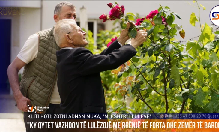 “90 vite jetë mes ngjyrave, përkushtimit e dashurisë për Shkodrën”, Kliti Hoti: Zotni Adnan Muka, “Mjeshtri i Luleve”