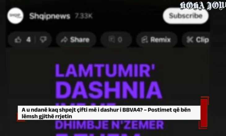 A u ndanë kaq shpejt çifti më i dashur i BBVA4? – Postimet që bën lëmsh gjithë rrjetin