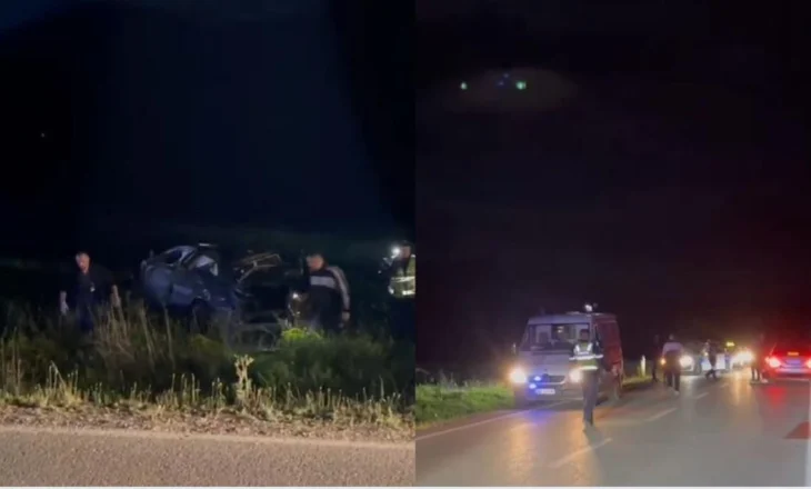 Aksident i rëndë në aksin Korçë-Ersekë, mjeti përfundon në parcela