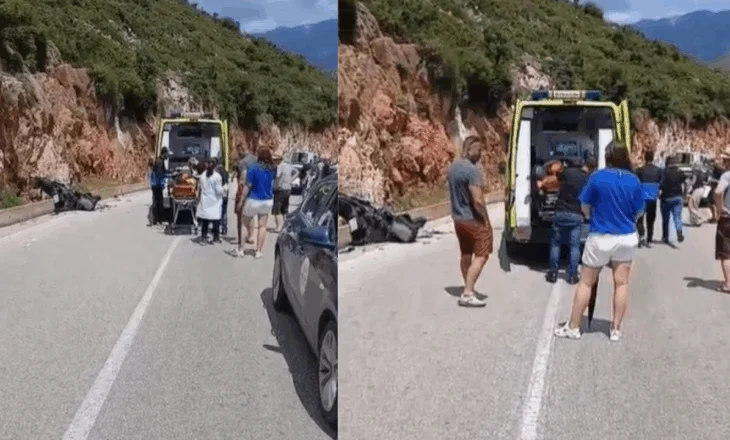 Aksident i rëndë në aksin rrugor Himarë-Qeparo, përplasen dy shtetas të huaj që udhëtonin me motor, ndërron jetë pasagjerja
