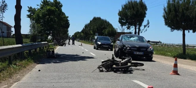Aksident i rëndë në Divjakë, i plagosuri niset drejt Traumës në Tiranë