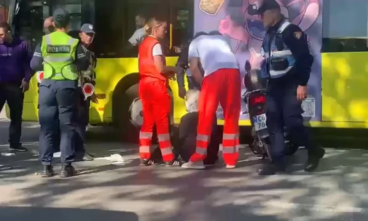 Aksident i rëndë në qendër të Tiranës, raportohet për të plagosur