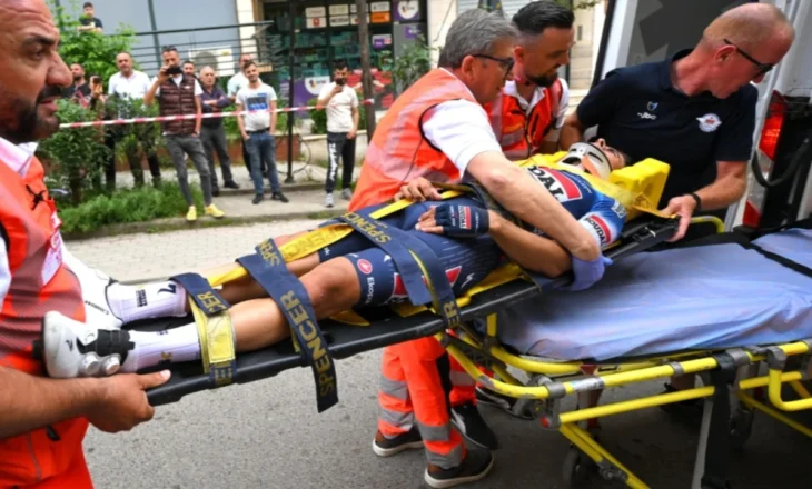 Aksident në Giro d’Italia: Mikel Landa me frakturë vertebre, dërgohet në Itali