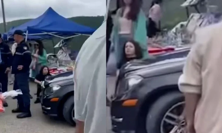 Aksident tek kisha e Laçit, 45-vjeçarja aksidenton këmbësorët dhe shitësen ambulante 18-vjeçare