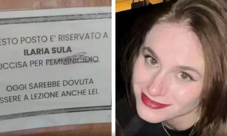 Akt vandal në universitetin italian, fshihet fjala “femicid” nga pllaka kushtuar Ilaria Sulës