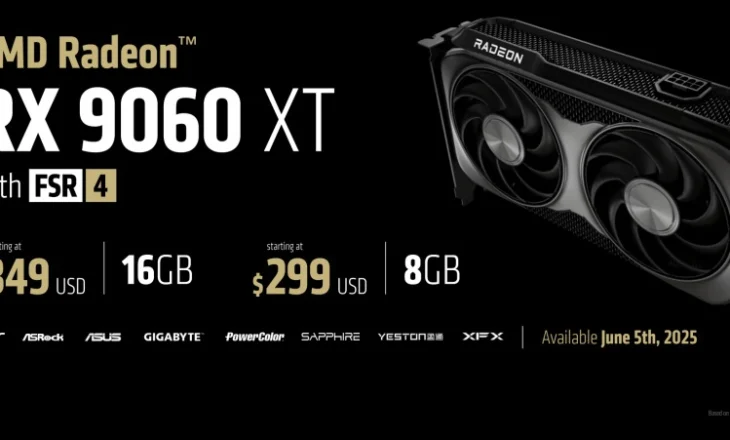 AMD sfidon Nvidian me kartën e re grafike buxhetore me 16GB VRAM