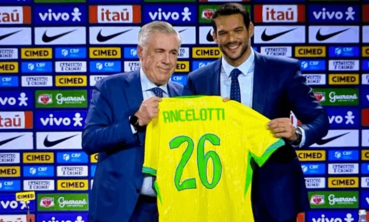Ançeloti publikon listën e Brazilit, surprizon me zgjedhjet