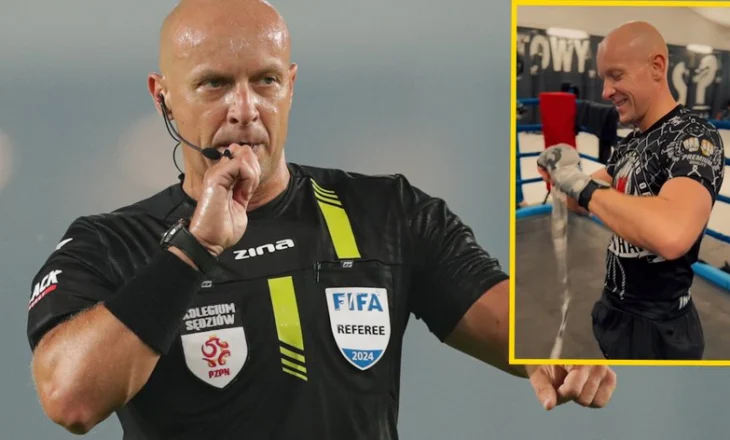 ARBITRI I FINALES SHQIPTARE | Nga çiklizmi te futbolli, hobi i Muay Thai dhe refuzimi i çmendur ndaj Arabisë Saudite. Por Marciniak “urren” një gjë te futbollistë