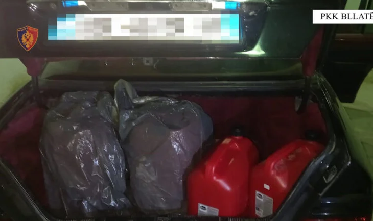 Arrestohet 54-vjeçari në Dibër/ Tentoi të kontrabandonte nga Maqedonia e Veriut 412 litra karburant…