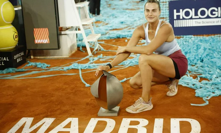 Aryna Sabalenka dhe Casper Ruud triumfojnë në turneun Masters të Madridit