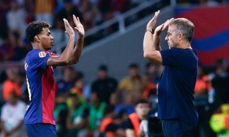 Barcelona e mbyll me fitore, Flick: Ky është niveli që dua të shoh sezonin e ardhshëm