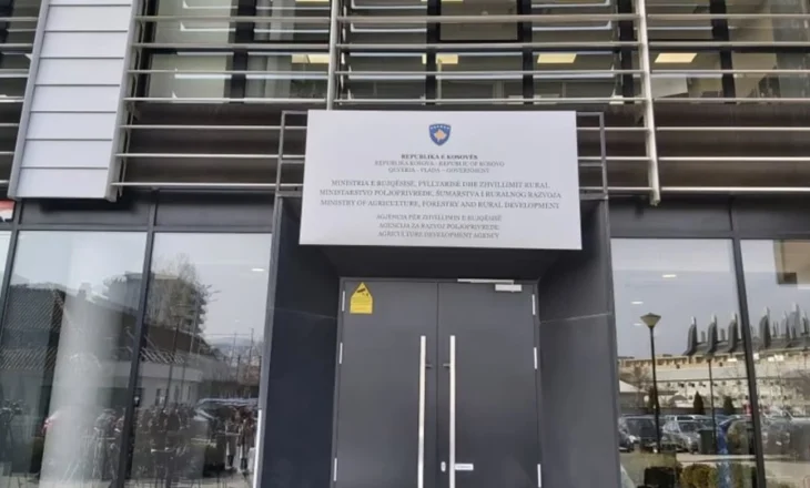 Bastisje në Ministrinë e Bujqësis së Kosovës