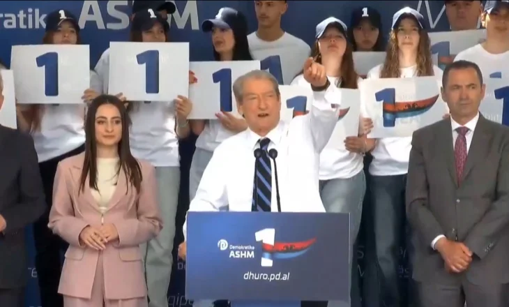 Berisha i nis nga vendlindja takimet përmbyllëse të fushatës elektorale për sfidën e 11 majit