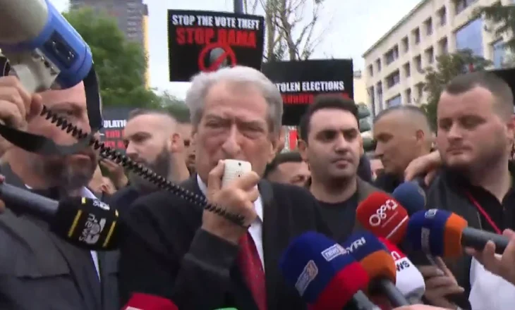 Berisha në protestë: U përdorën bandat, zgjedhjet u plaçkitën. Rama i priti liderët europianë si hajdut votash