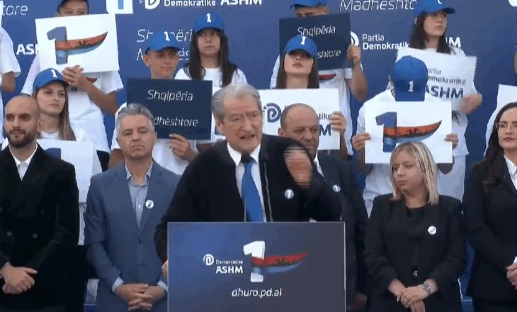 Berisha nga Berati: Votoni PD, kjo qeveri shpopulloi vendin. Të diplomuarit do të punësohen brenda një viti