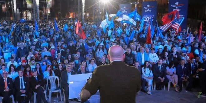 Berisha si Donald Trump/ Philip Griffin: Nëse në 11 maj votoni për Dr. Berishën, ju premtoj vetëm fitore!