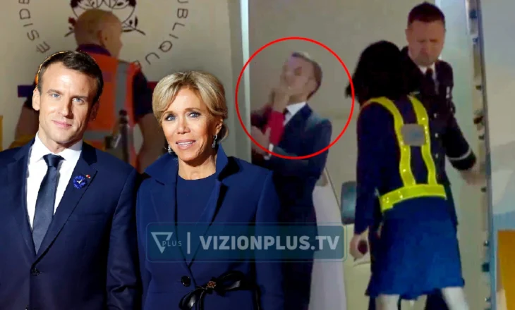 Brigitte godet me shuplakë Emmanuel Macron para kamerave? Momenti i sikletshëm bëhet viral (VIDEO)