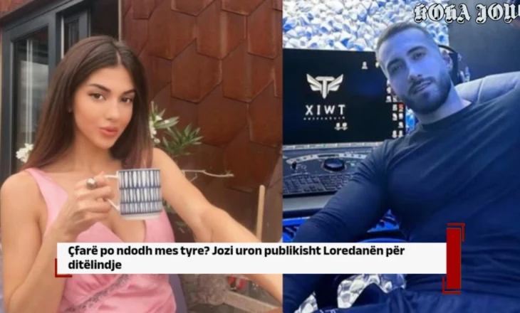 Çfarë po ndodh mes tyre? Jozi uron publikisht Loredanën për ditëlindje