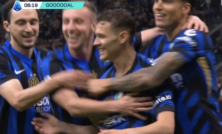 “Çlirohet” Kristjan Asllani, mesfushori kuqezi kalon në avantazh Inter-in (video)
