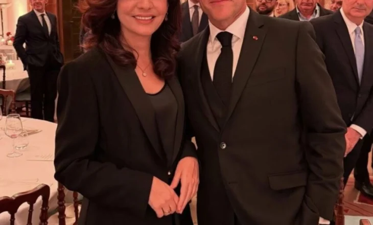 Darka private në Pallatin e Brigadave/ Spiropali publikon fotot e pritjes së Presidentit Emmanuel Macron
