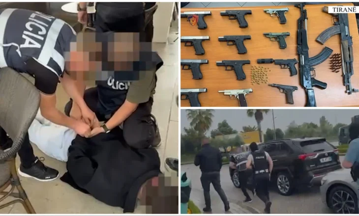 Detaje goditja e grupit kriminal të trafikut të armëve, i shisnin nga 1500 deri në 2500 euro, zbardhen emrat e të arrestuarve