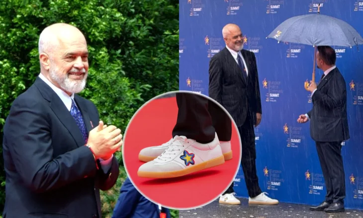 Detaje nga Samiti, Rama iu dhuroi liderëve evropianë atlete me yllin e BE-së, simbolin e fushatës së tij