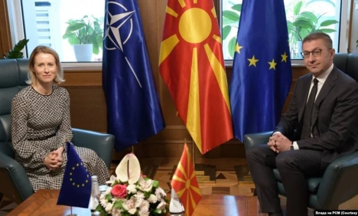 Diplomatja e BE-së, Kallas shkon në Shkup: Po punojmë për zhbllokimin e procesit të integrimit