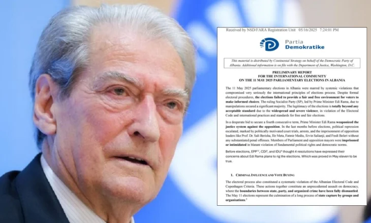 Disfata elektorale/ PD ankohet përmes kompanisë së lobimit në SHBA për zgjedhjet: Duam hetim ndërkombëtar dhe qeveri teknike