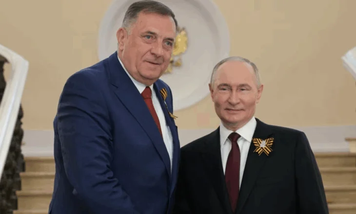 Dodik thotë se do të kërkojë nga Rusia “mbështetje për sigurinë”