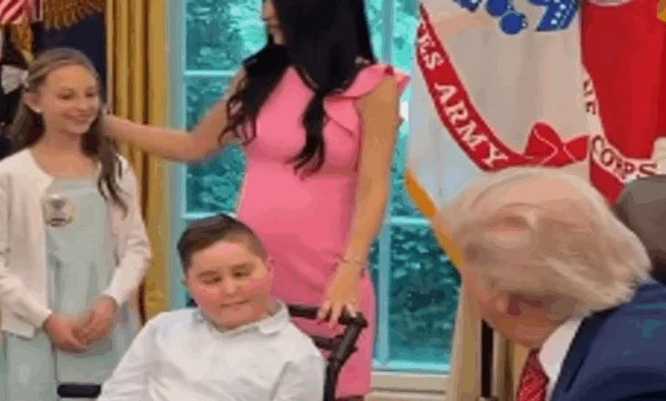 Donald Trump pret në Shtëpinë e Bardhë familjen shqiptare Xhaferri
