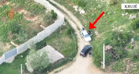 Droni zbulon kanabisin e kultivuar në Borizanë, dy persona në pranga