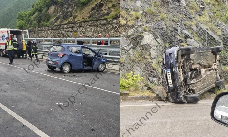 Dy aksidente brenda pak minutash në Elbasan, një i vdekur dhe dy të plagosur