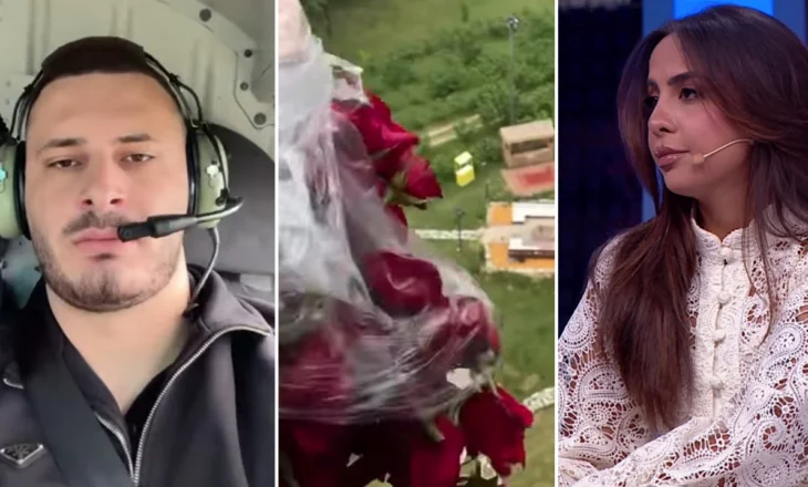 E surpriozi me trëndafila nga qielli në Ferma VIP, Nur zbulon marrëdhënien me Dijonis Bibën
