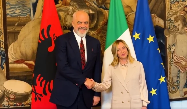 E uroi për fitoren e zgjedhjeve, Rama i përgjigjet Melonit: Faleminderit motër!