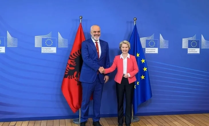 E uroi për fitoren, Rama i përgjigjet Von der Leyen: Mbështetja jote ka shumë rëndësi në këtë moment përcaktues në rrugën e Shqipërisë drejt BE