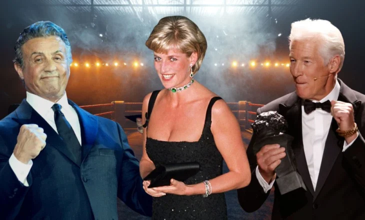 “Efekti Diana”, historia e panjohur, Richard Gere dhe Sylvester Stallone për pak sa s’u rrahën për Princeshën