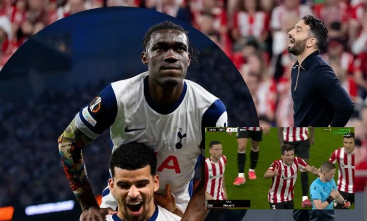EUROPA LEAGUE | Manchester United thuajse siguron finalen, Tottenham gjithashtu. Bilbao e tërbuar me arbitrin për vendimin i cili ndryshoi gjithçka (VIDEO)