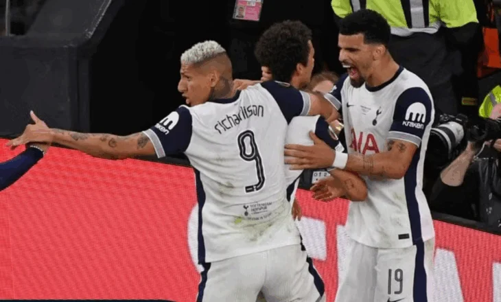 Europa League/ Tottenham fiton finalen në derbin anglez, “spursat” ngrenë trofeun e dytë më të rëndësishëm të kontinentit