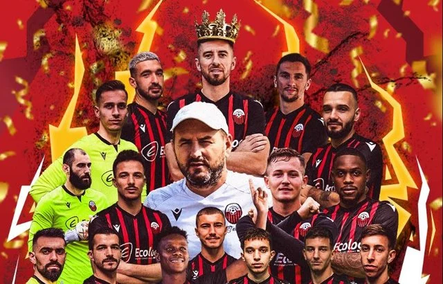 Festë shqiptare në Maqedoninë e Veriut, Shkëndija e Tetovës shpallet kampione sezonin 2024–2025