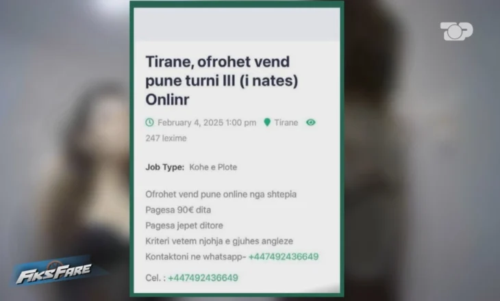 Fiks Fare/ 250 euro nata për klientët virtualë, zbulohet prostitucioni online