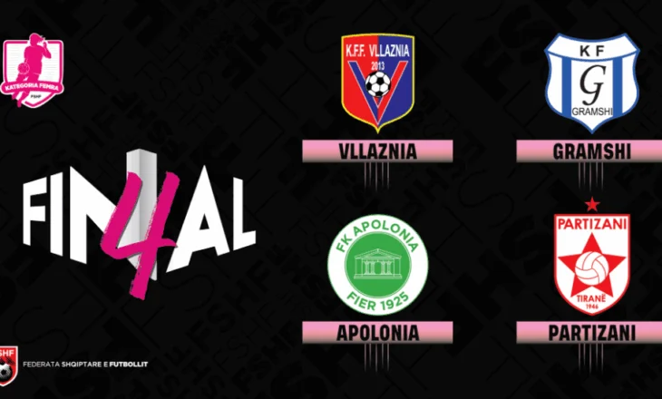 “Final Four” për vajza, nesër në “Shtëpinë e Futbollit” hidhet shorti i gjysmëfinaleve