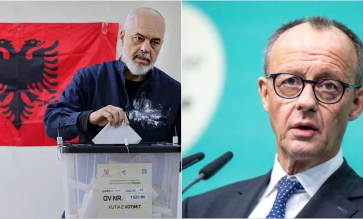 Fitorja në zgjedhjet e 11 majit, kancelari gjerman uron në shqip Ramën: Mezi pres takimin tonë të parë në Tiranë të premten